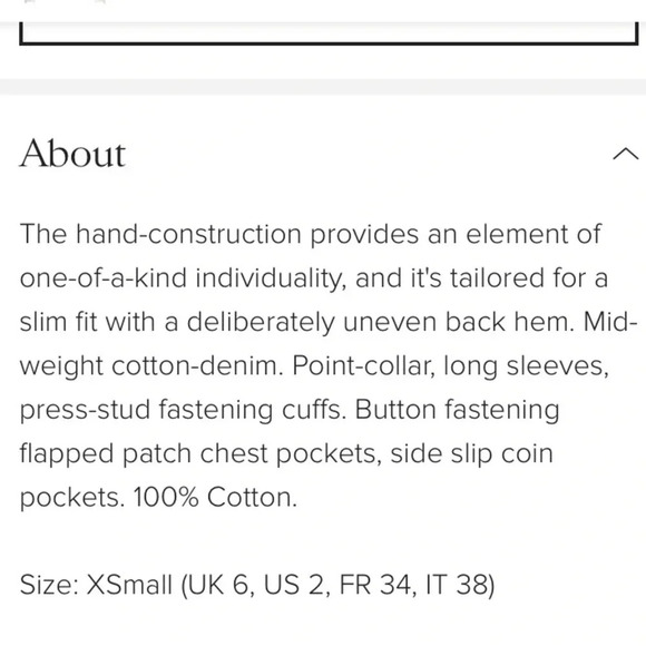 LEVIS x VETEMENTS RE-WORKED CROPPED DENIM JACKET XS - Picture 16 of 16